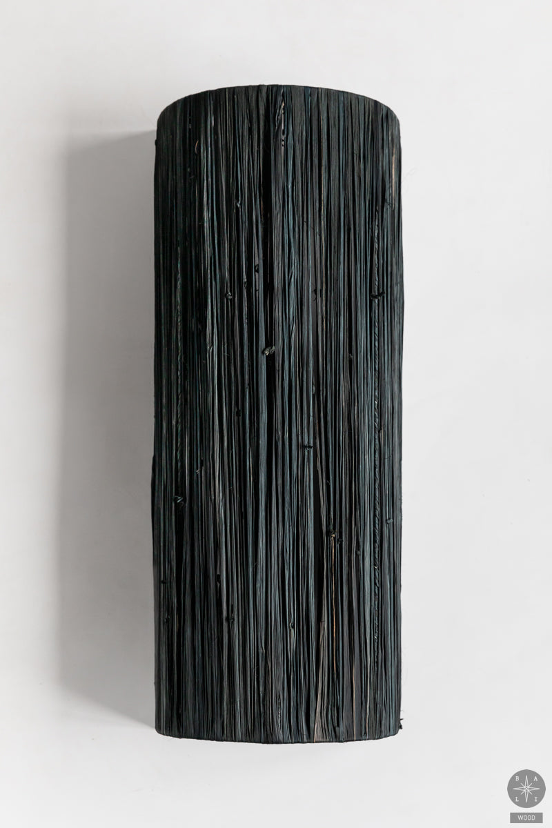 Raffia wall lamp shade