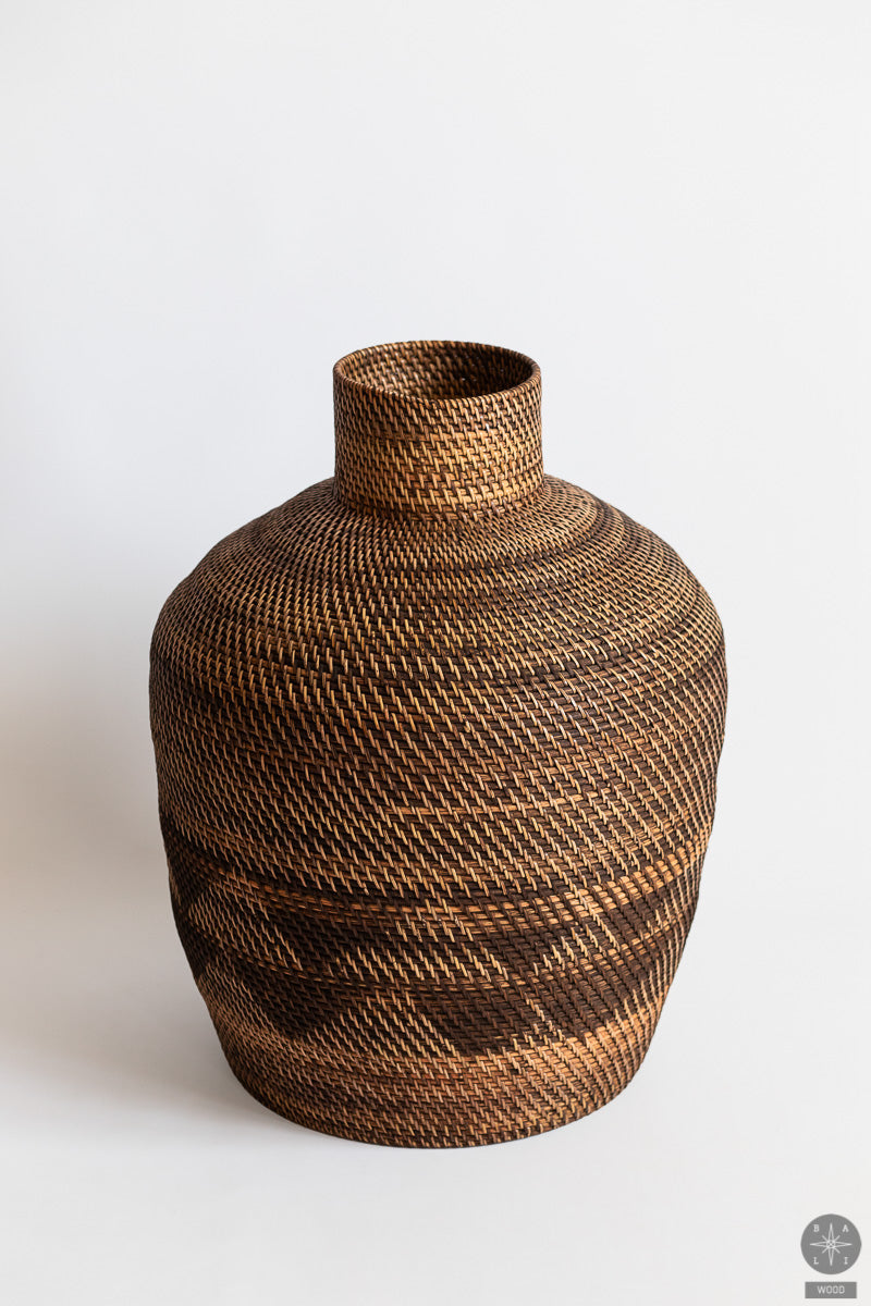 Rattan vase