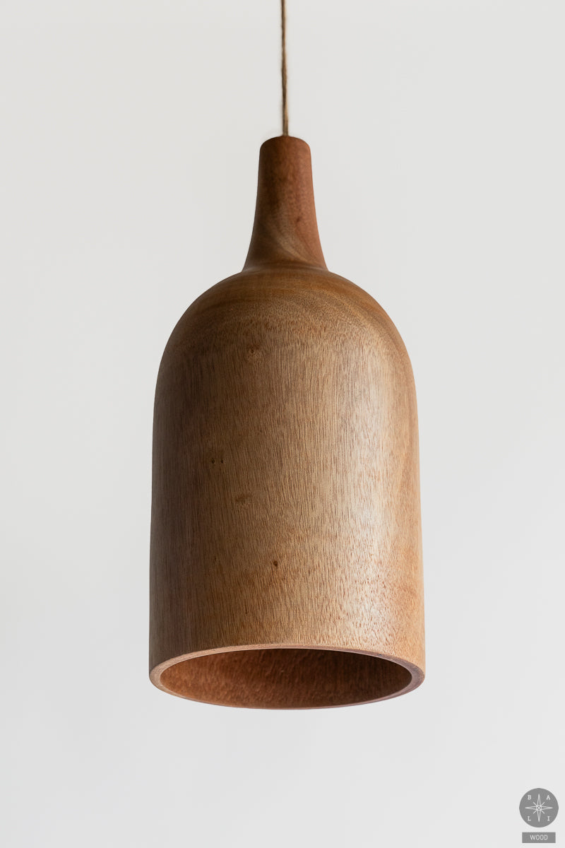Teak wood lampshade