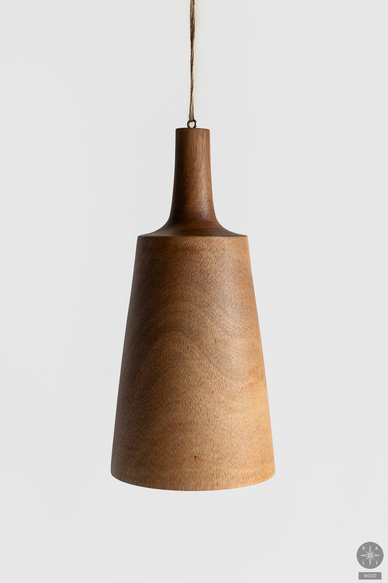 Teak wood lampshade