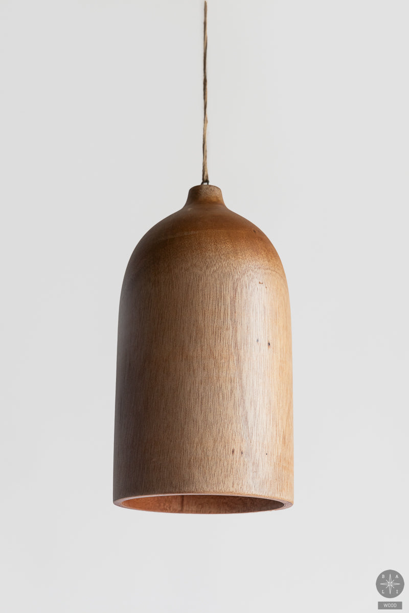 Teak wood lampshade