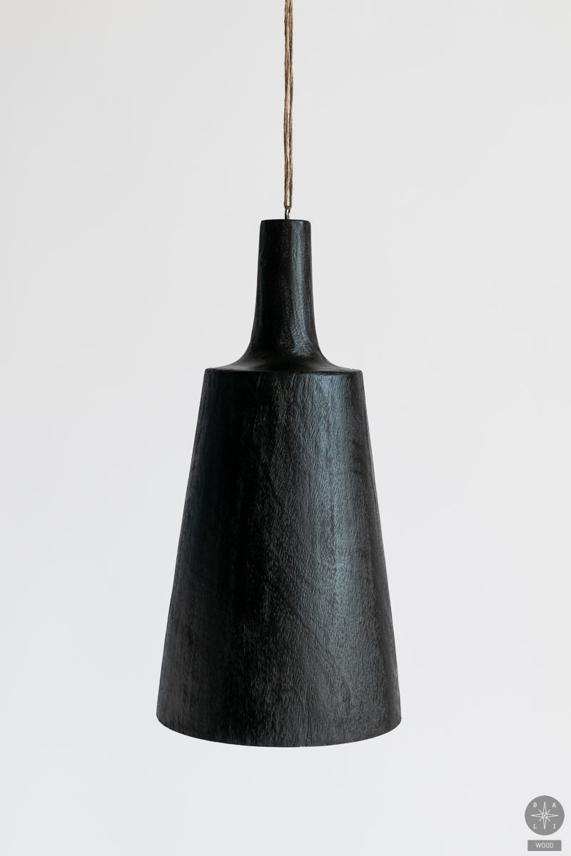 Teak wood lampshade