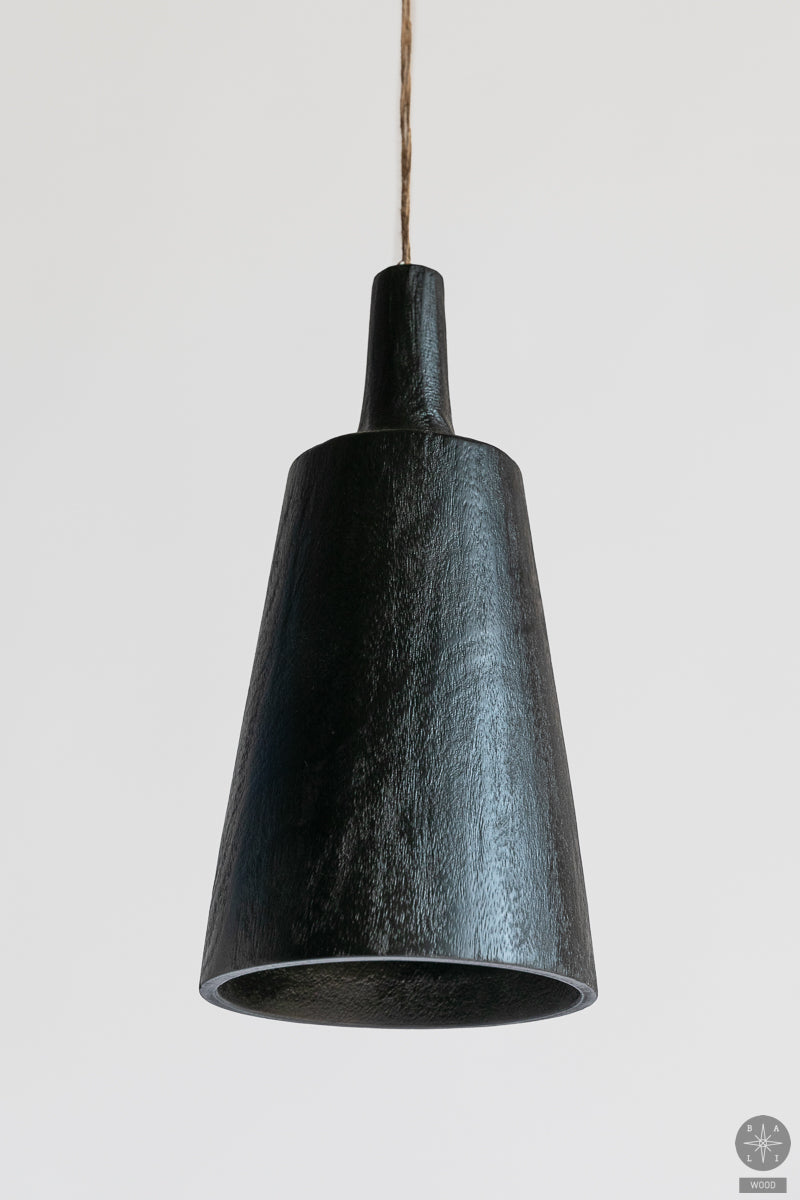Teak wood lampshade