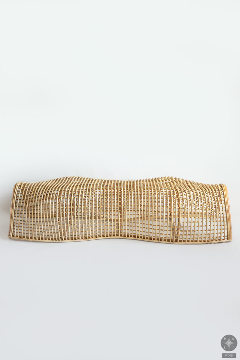 Rattan bench