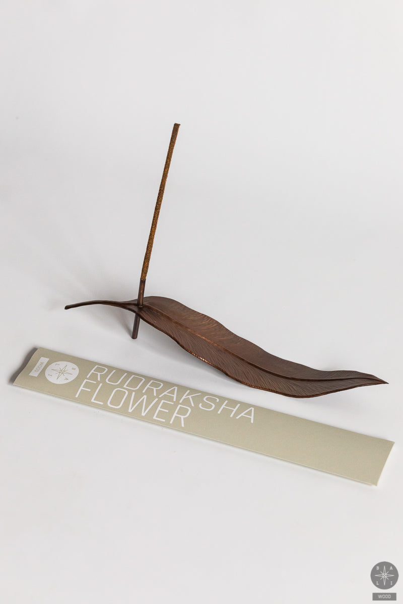 Floral rudraksha incense