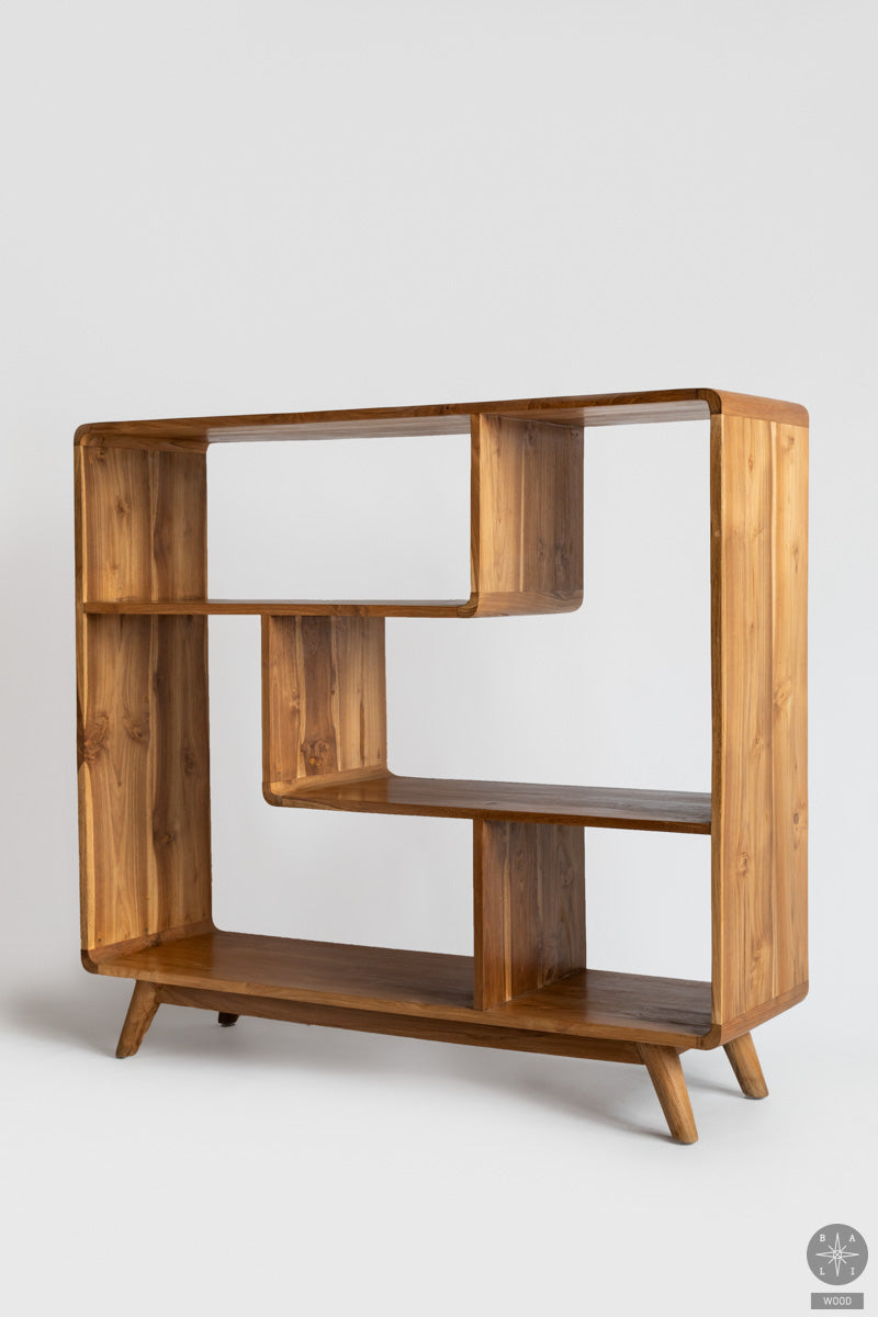 Teak shelf