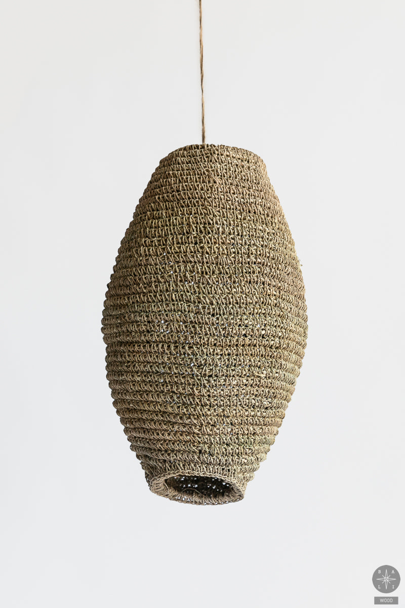 Seagrass lampshade