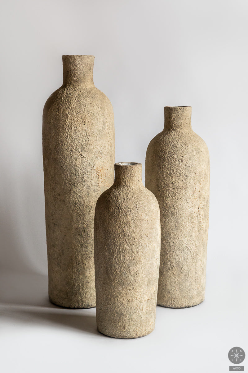 Decorative vase made of concrete