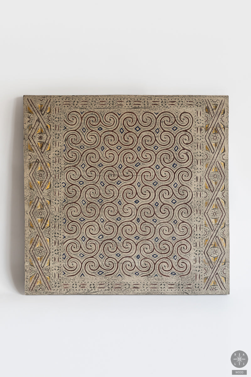 Wall decoration made of wood