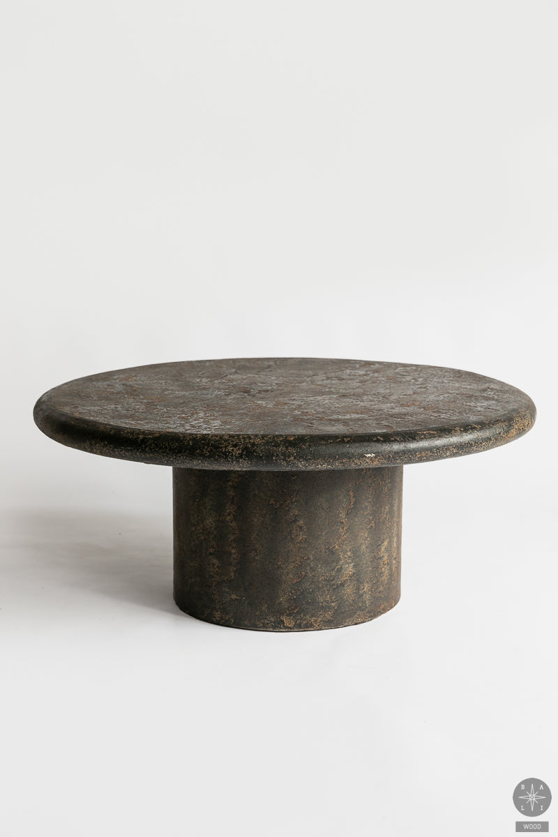 Concrete coffee table