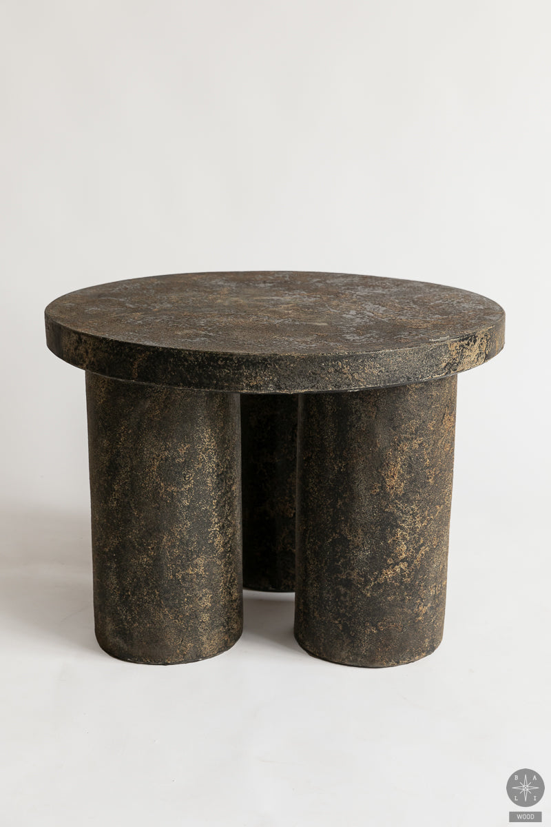 Concrete coffee table