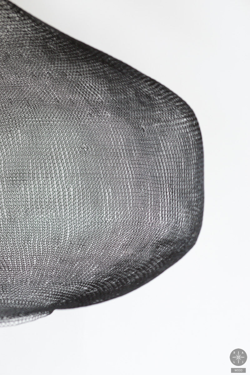 Braided stainless steel lampshade