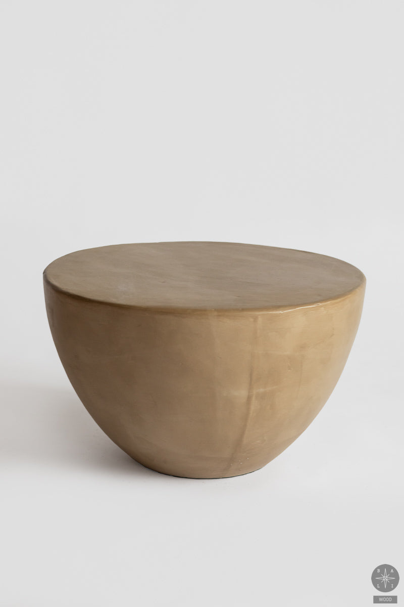 Concrete coffee table