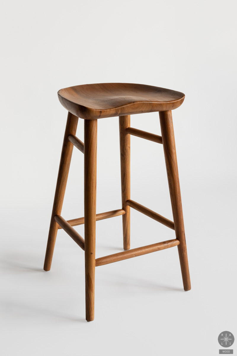 Teakwood bar stool
