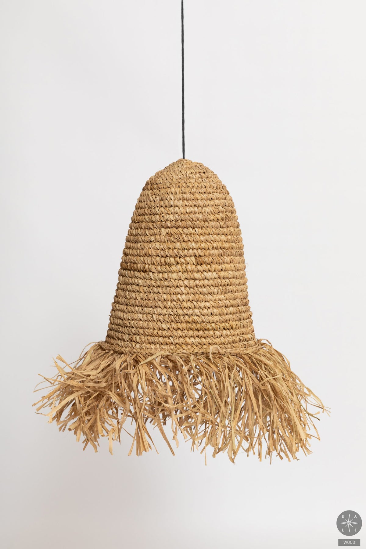 Seagrass lampshade