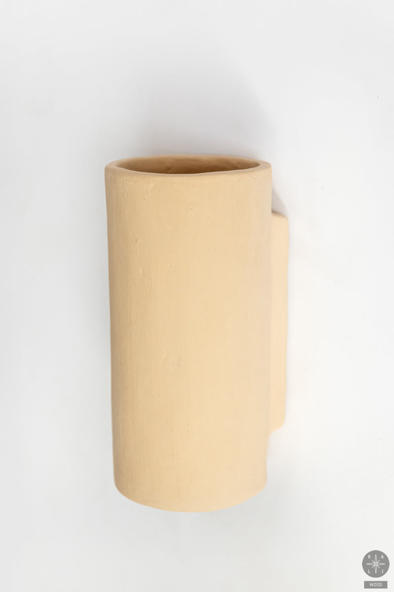 Terracotta wall lamp shade