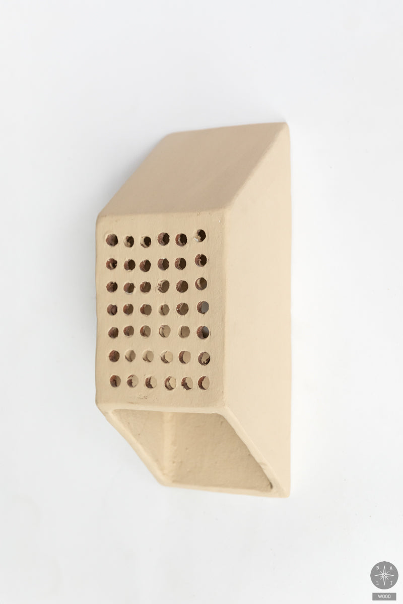 Terracotta wall lamp shade