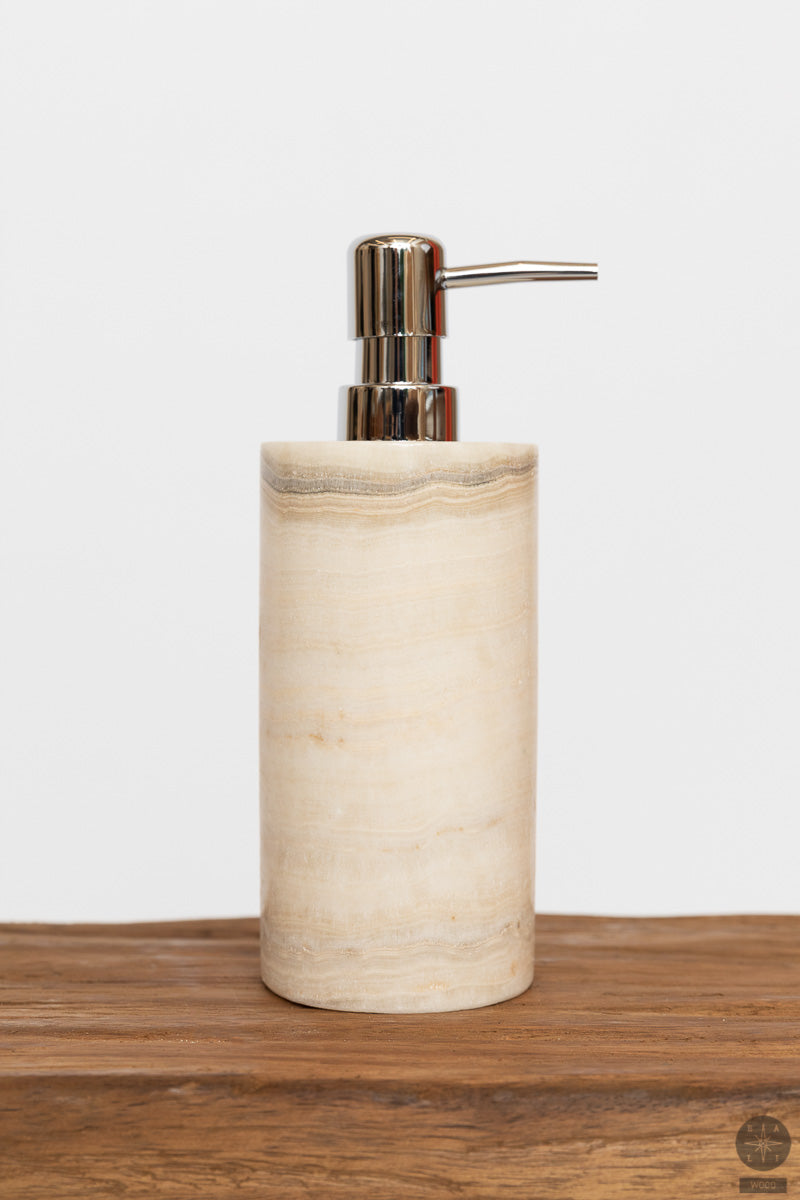 Onyx liquid soap dispenser