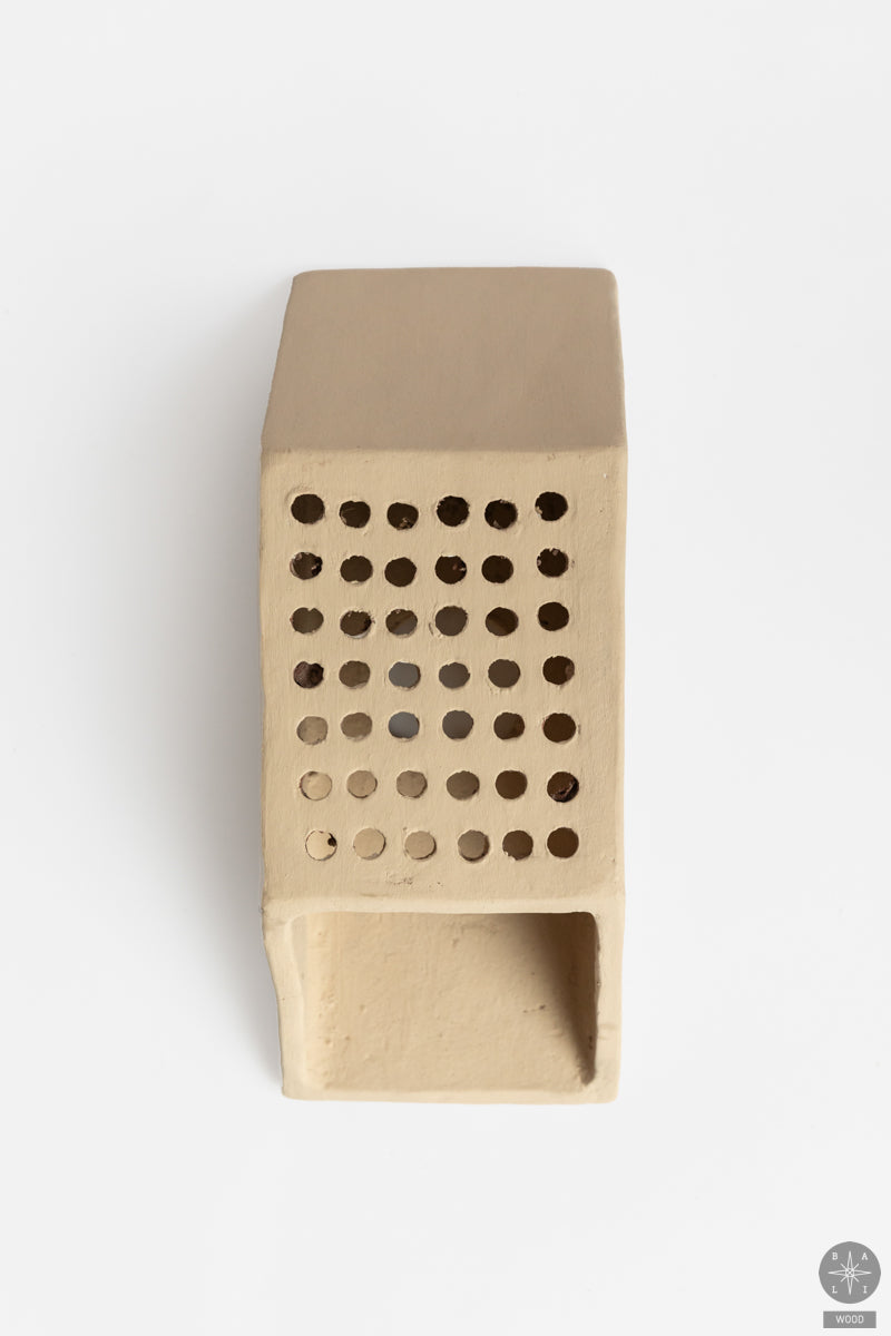 Terracotta wall lamp shade