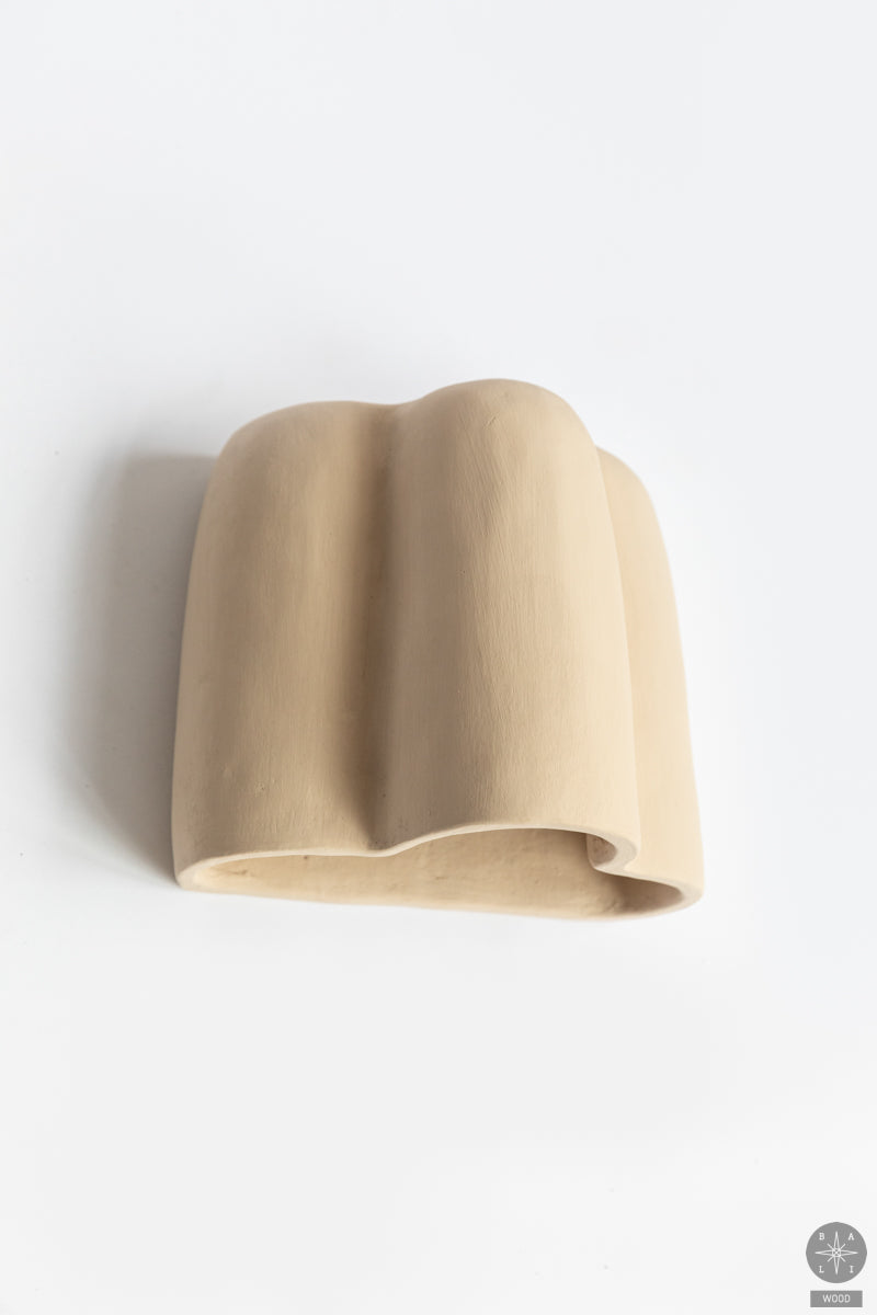 Terracotta wall lamp shade