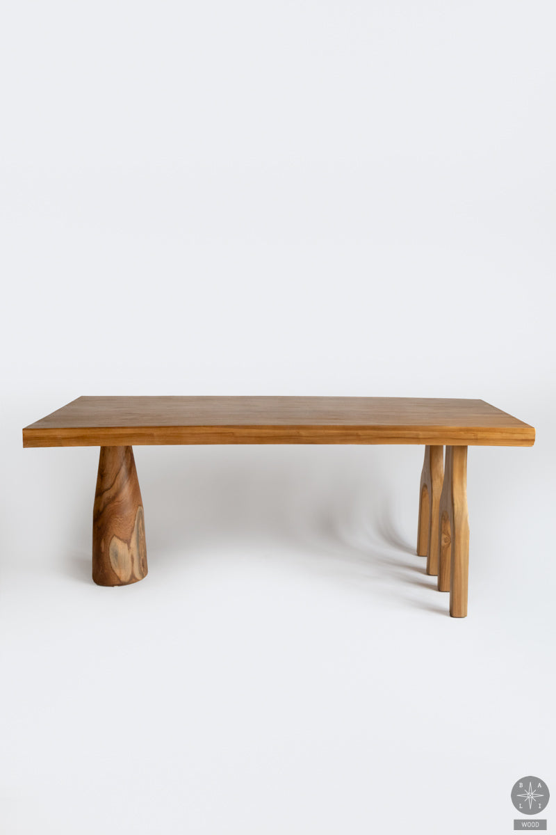 Teak wood dining table