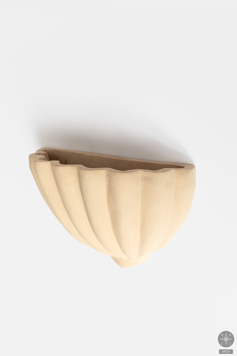 Terracotta wall lamp shade