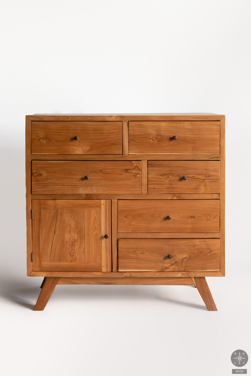 Teak wood commode