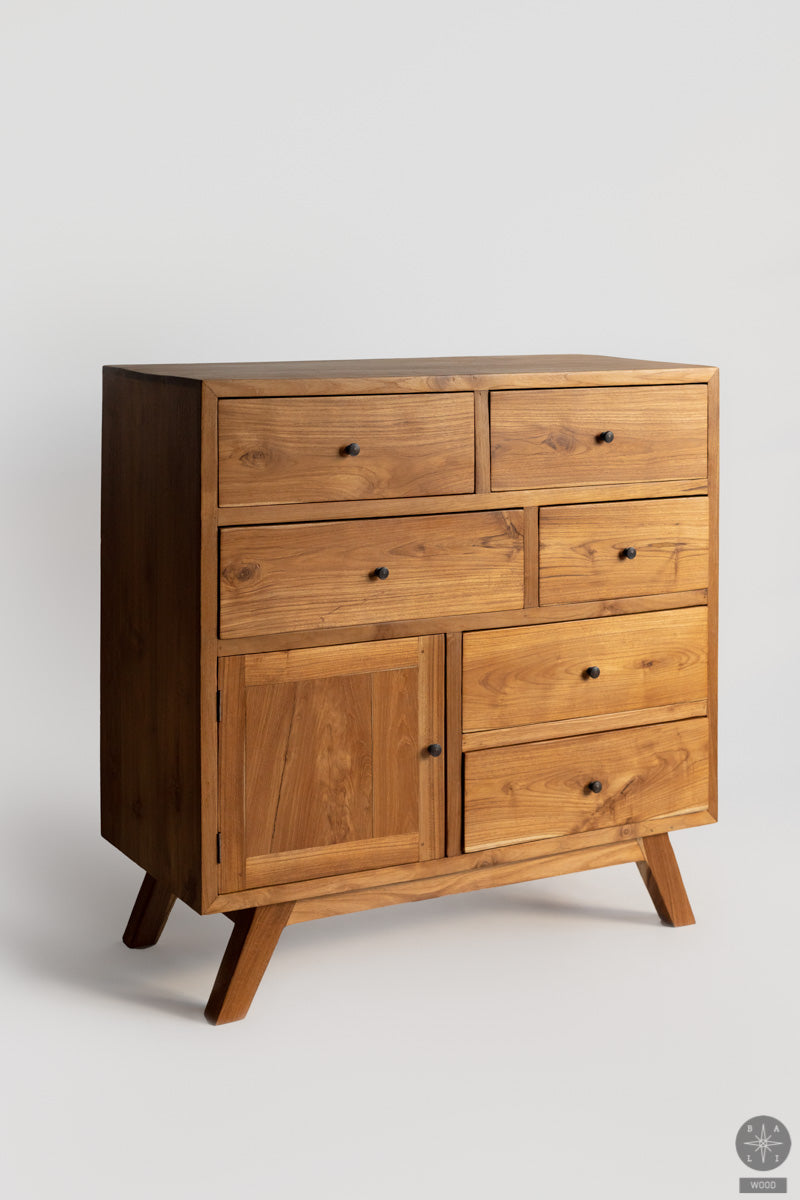Teak wood commode