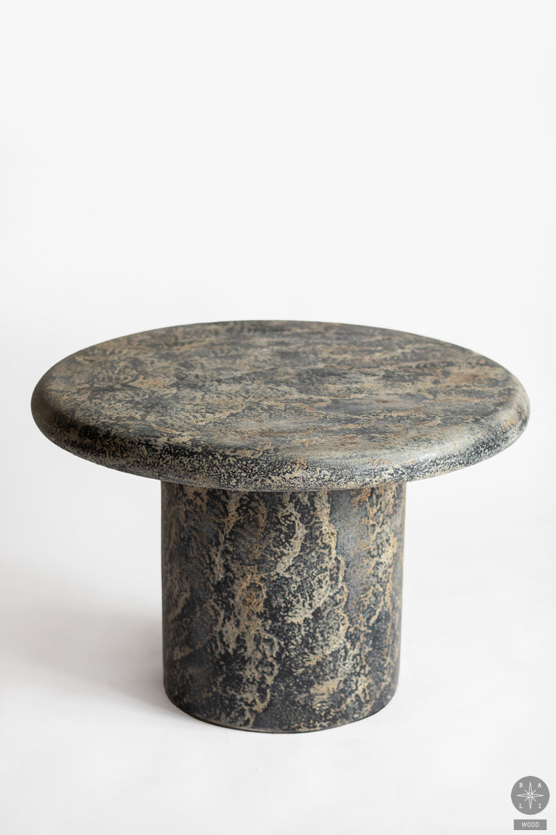 Concrete coffee table