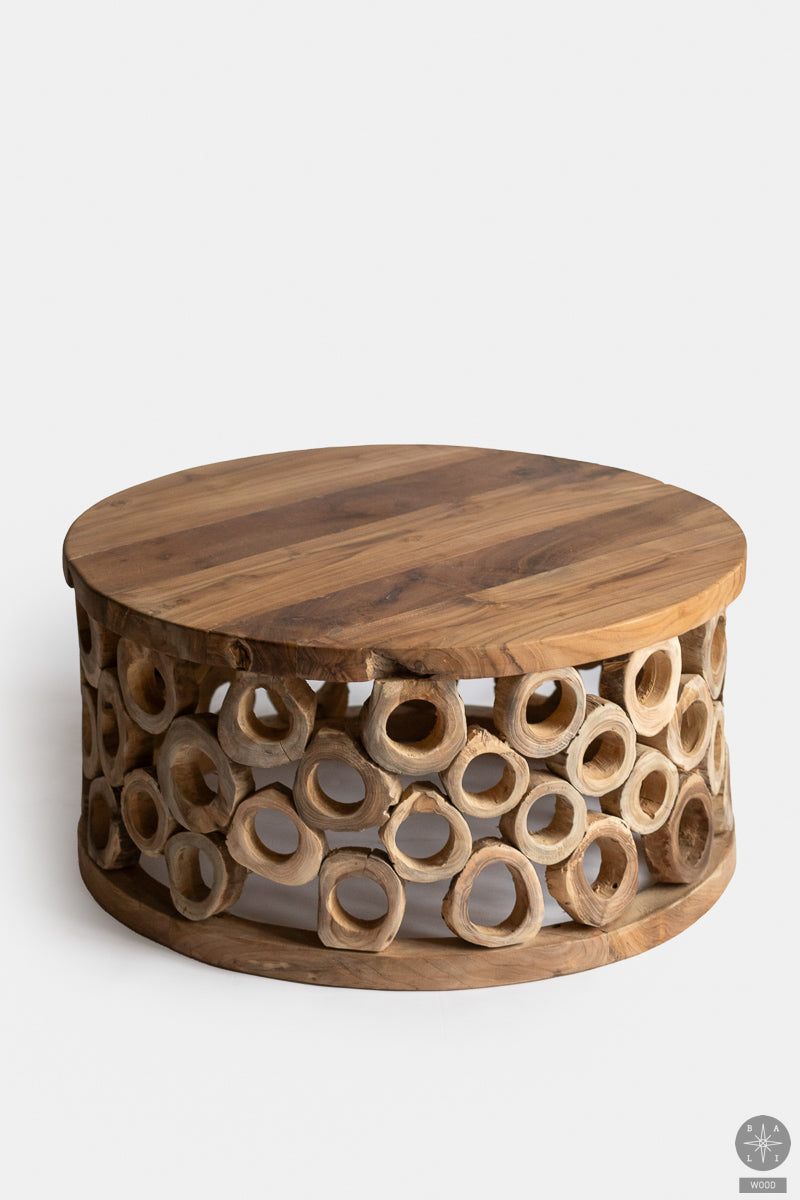 Teak wood coffee table