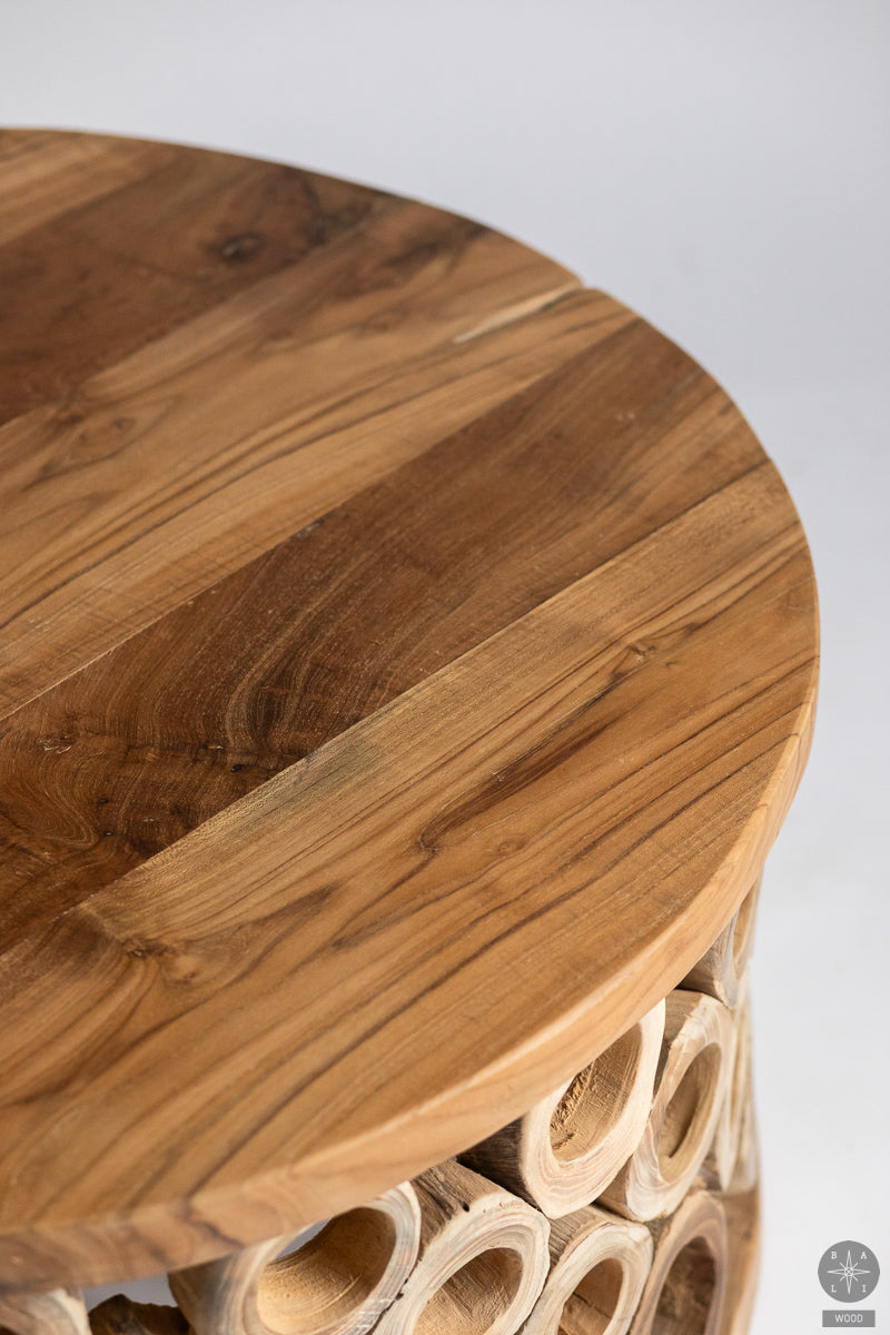 Teak wood coffee table