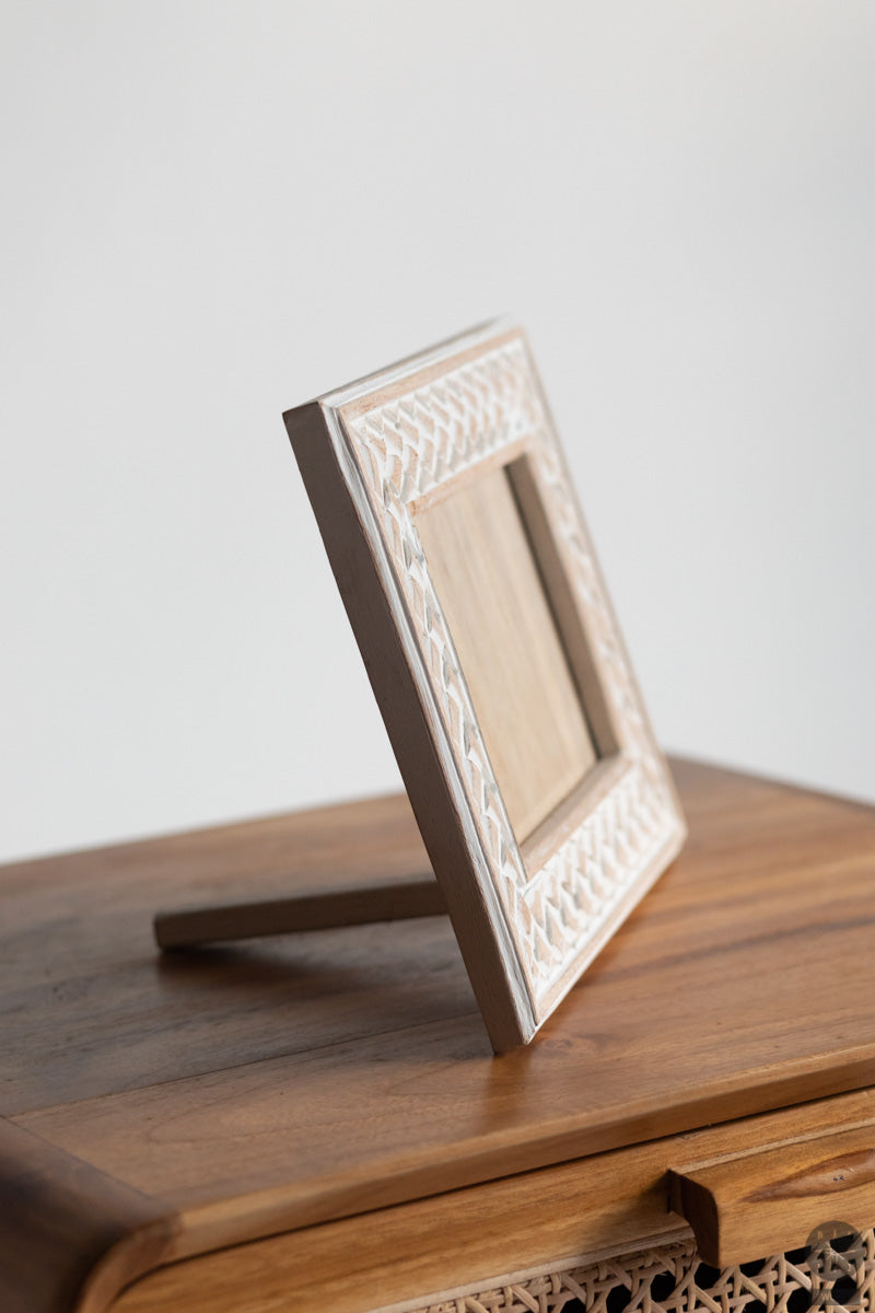 Wooden photo frame