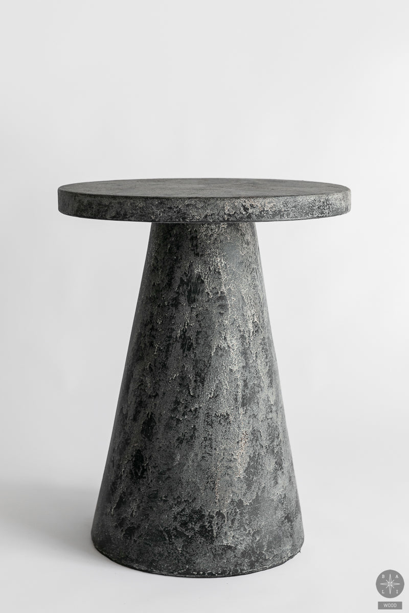 Concrete dining table