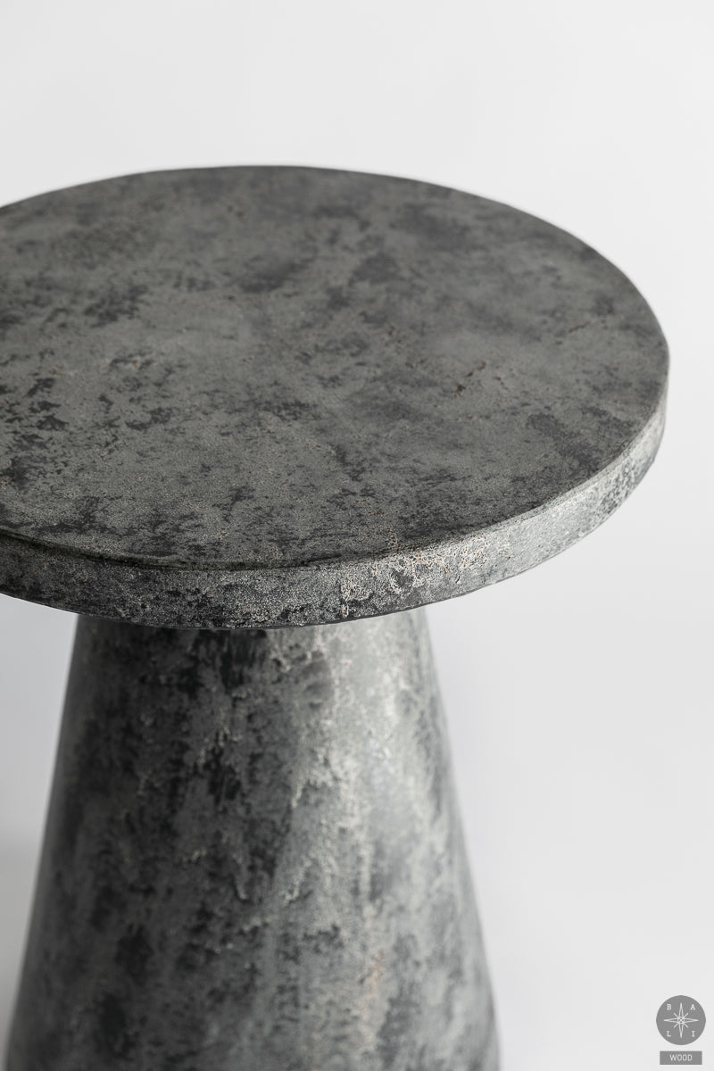 Concrete dining table