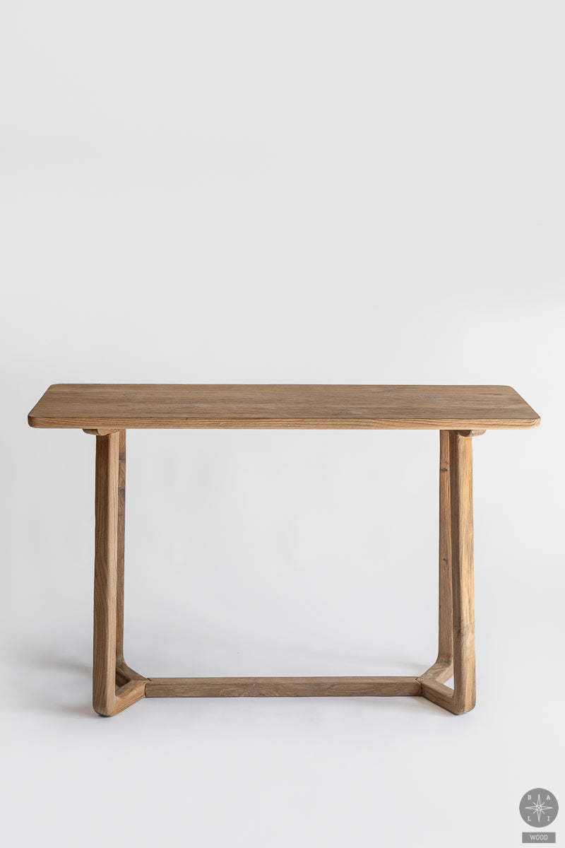 Teak wood console