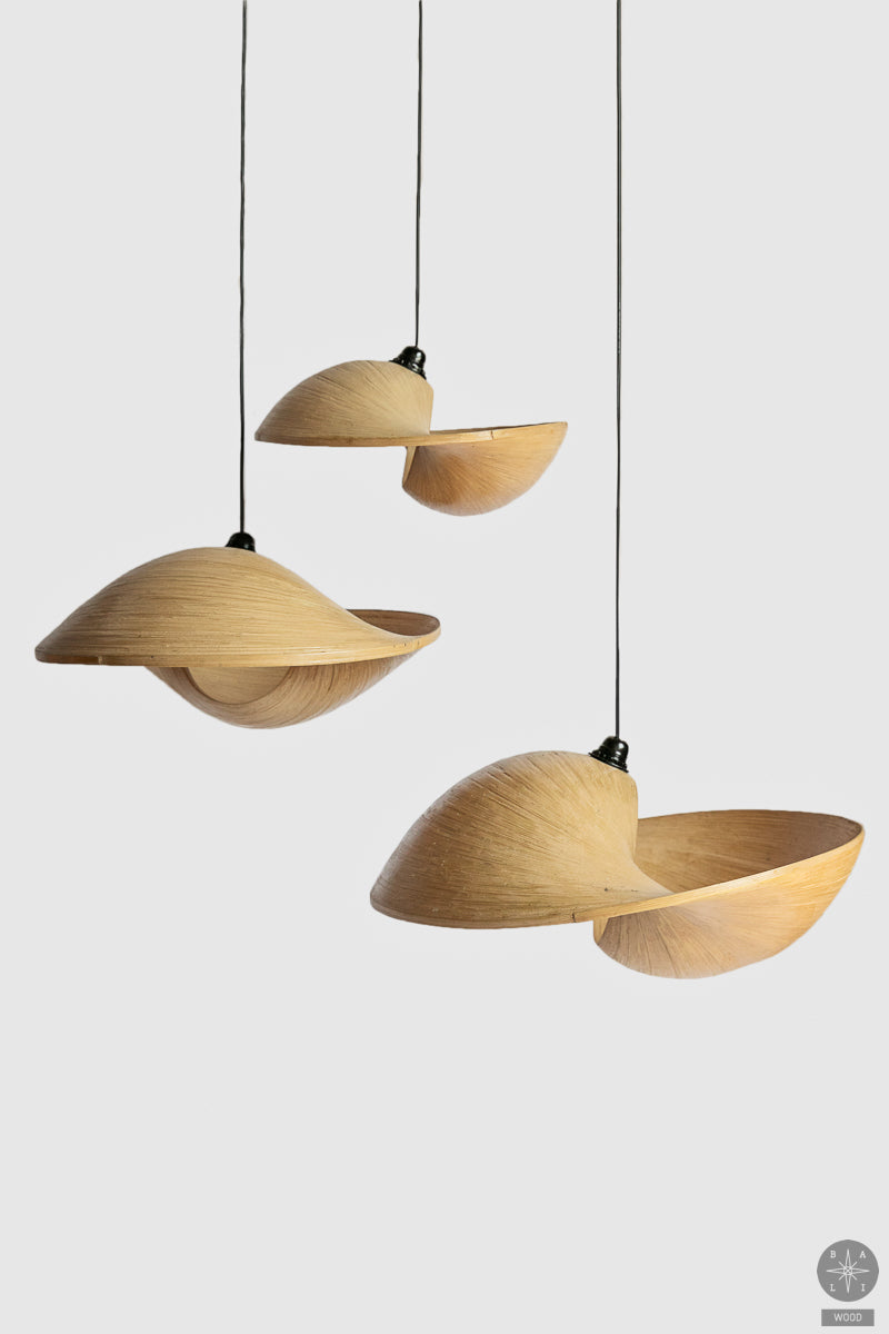 Bamboo lampshade