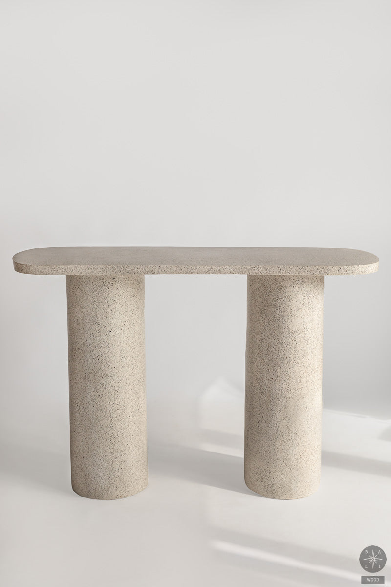Terrazzo console