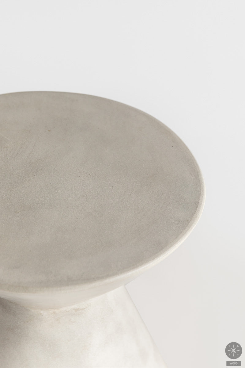Concrete side table
