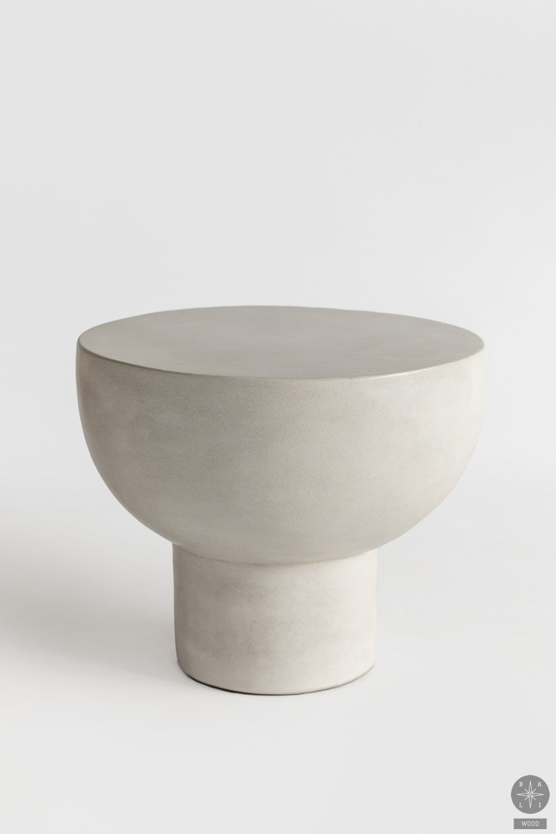 Concrete side table