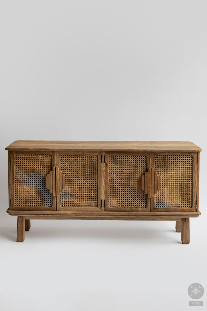 Teak chest of drawers