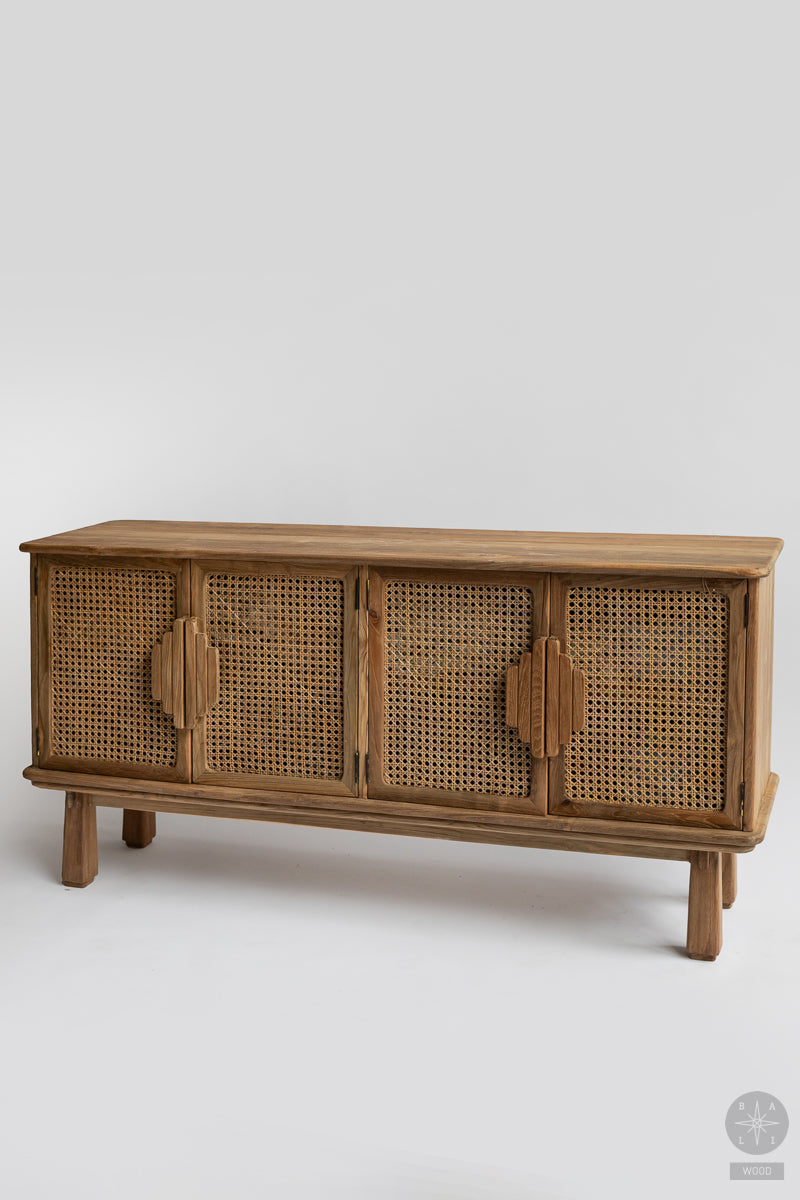 Teak chest of drawers