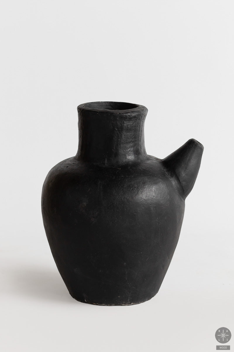 Decorative terracotta vase