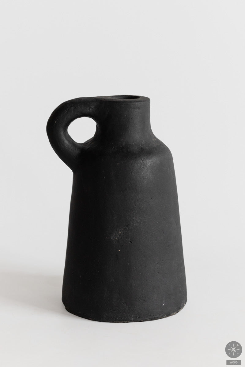 Decorative terracotta vase