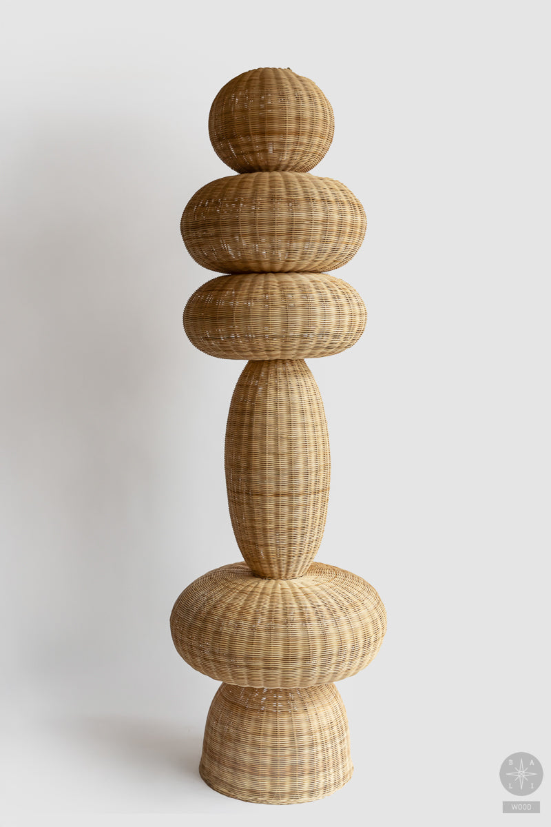 Rattan decoration-sculpture