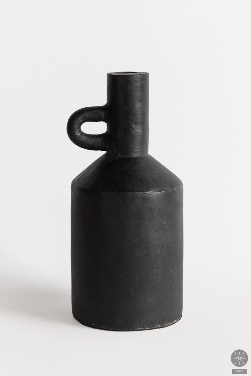 Decorative terracotta vase