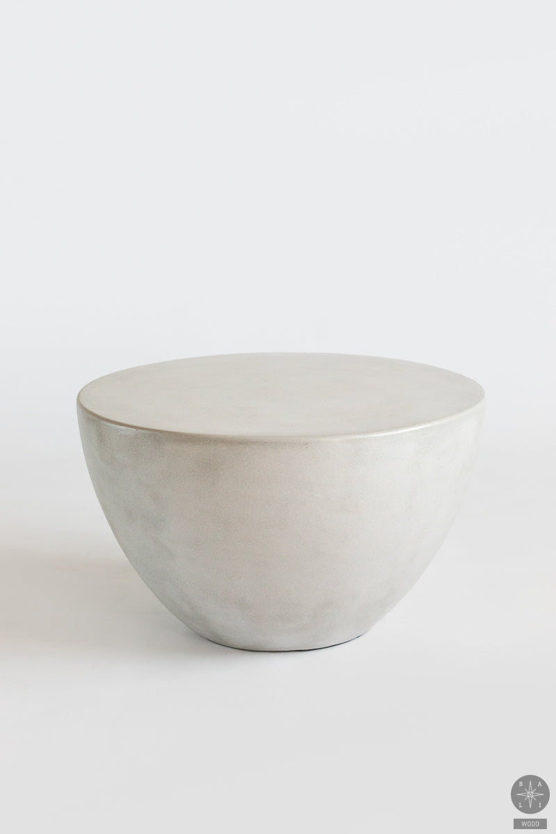 Concrete coffee table