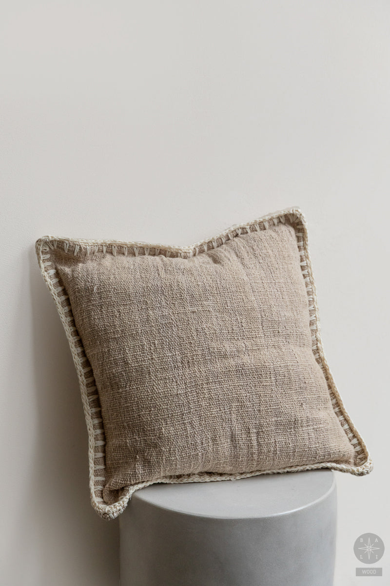 Natural cotton pillowcase