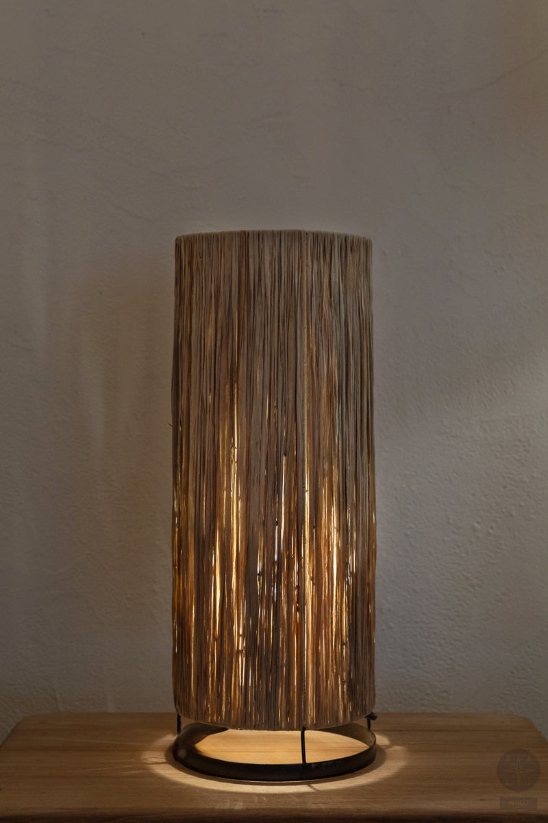 Seagrass table lamp 