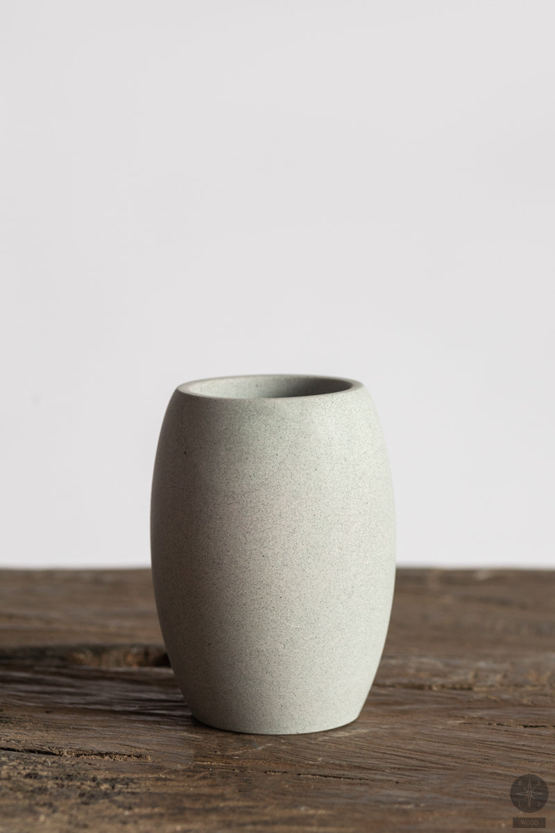 Stone toothbrush holder