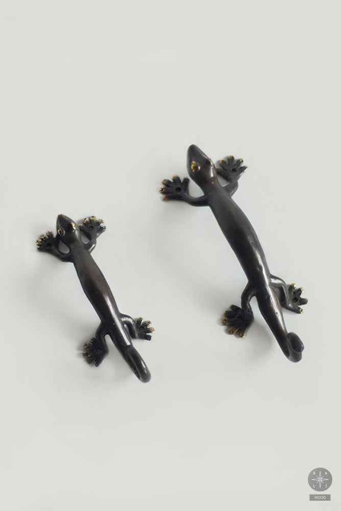 Brass 'Gecko' handles